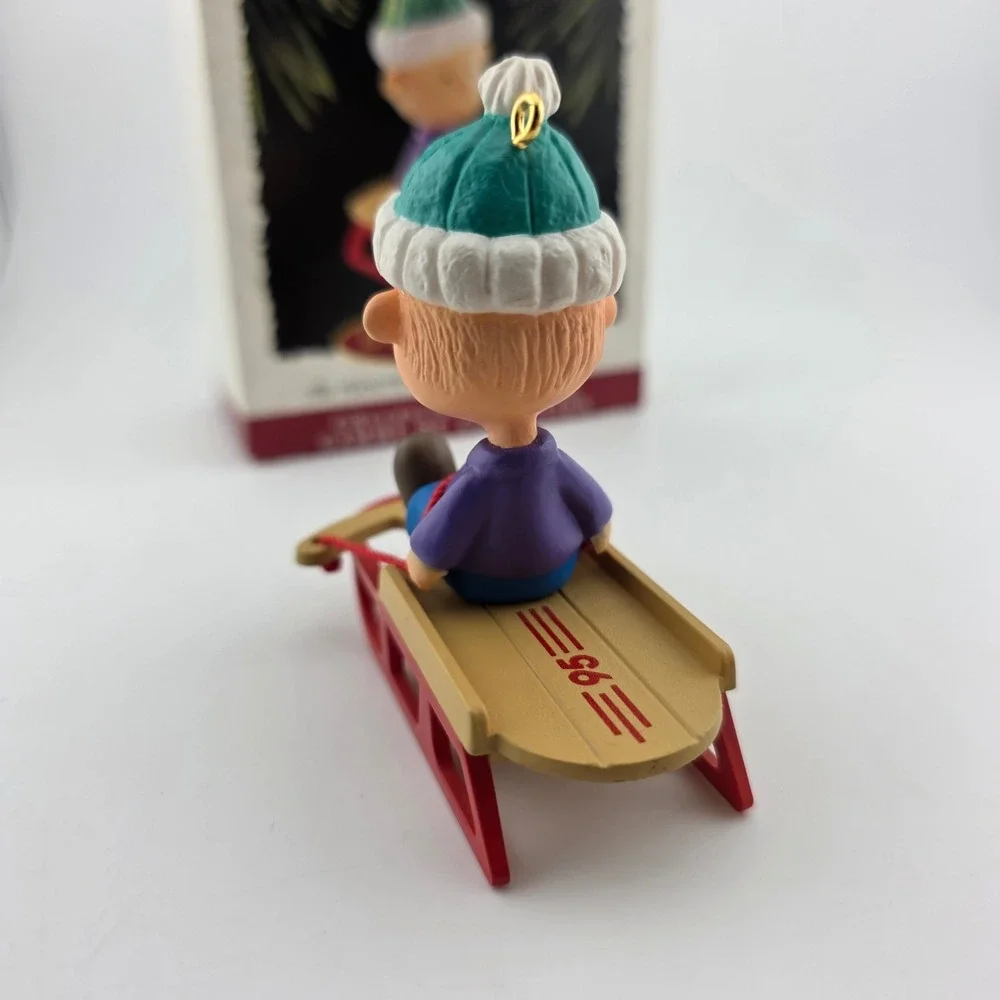 Hallmark Keepsake Peanuts Gang 1995 Collector's‎ Series Ornament Box